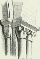 An illustration from An attempt to discriminate the styles of architecture in England : from the Conquest to the Reformation : with a sketch of the Grecian and Roman orders (1862)