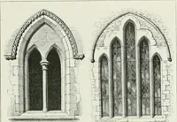 An illustration from An attempt to discriminate the styles of architecture in England : from the Conquest to the Reformation : with a sketch of the Grecian and Roman orders (1862)