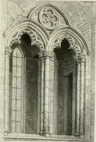 An illustration from An attempt to discriminate the styles of architecture in England : from the Conquest to the Reformation : with a sketch of the Grecian and Roman orders (1862)