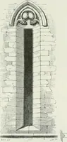An illustration from An attempt to discriminate the styles of architecture in England : from the Conquest to the Reformation : with a sketch of the Grecian and Roman orders (1862)