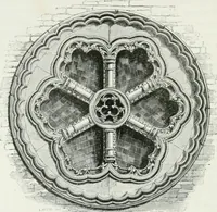 An illustration from An attempt to discriminate the styles of architecture in England : from the Conquest to the Reformation : with a sketch of the Grecian and Roman orders (1862)