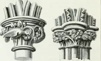 An illustration from An attempt to discriminate the styles of architecture in England : from the Conquest to the Reformation : with a sketch of the Grecian and Roman orders (1862)
