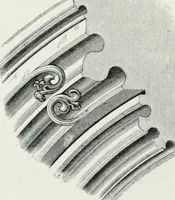 An illustration from An attempt to discriminate the styles of architecture in England : from the Conquest to the Reformation : with a sketch of the Grecian and Roman orders (1862)