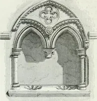 An illustration from An attempt to discriminate the styles of architecture in England : from the Conquest to the Reformation : with a sketch of the Grecian and Roman orders (1862)