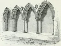 An illustration from An attempt to discriminate the styles of architecture in England : from the Conquest to the Reformation : with a sketch of the Grecian and Roman orders (1862)