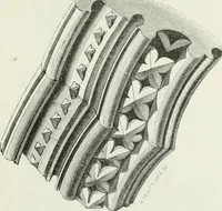 An illustration from An attempt to discriminate the styles of architecture in England : from the Conquest to the Reformation : with a sketch of the Grecian and Roman orders (1862)