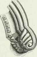 An illustration from An attempt to discriminate the styles of architecture in England : from the Conquest to the Reformation : with a sketch of the Grecian and Roman orders (1862)