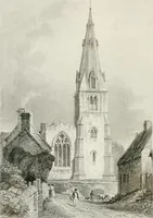 An illustration from An attempt to discriminate the styles of architecture in England : from the Conquest to the Reformation : with a sketch of the Grecian and Roman orders (1862)