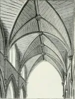 An illustration from An attempt to discriminate the styles of architecture in England : from the Conquest to the Reformation : with a sketch of the Grecian and Roman orders (1862)