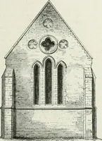 An illustration from An attempt to discriminate the styles of architecture in England : from the Conquest to the Reformation : with a sketch of the Grecian and Roman orders (1862)