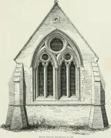 An illustration from An attempt to discriminate the styles of architecture in England : from the Conquest to the Reformation : with a sketch of the Grecian and Roman orders (1862)