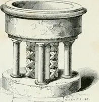 An illustration from An attempt to discriminate the styles of architecture in England : from the Conquest to the Reformation : with a sketch of the Grecian and Roman orders (1862)