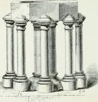 An illustration from An attempt to discriminate the styles of architecture in England : from the Conquest to the Reformation : with a sketch of the Grecian and Roman orders (1862)