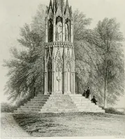 An illustration from An attempt to discriminate the styles of architecture in England : from the Conquest to the Reformation : with a sketch of the Grecian and Roman orders (1862)