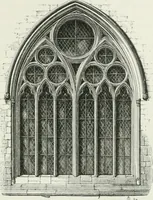 An illustration from An attempt to discriminate the styles of architecture in England : from the Conquest to the Reformation : with a sketch of the Grecian and Roman orders (1862)