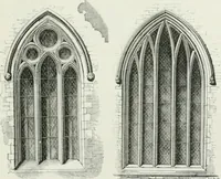 An illustration from An attempt to discriminate the styles of architecture in England : from the Conquest to the Reformation : with a sketch of the Grecian and Roman orders (1862)