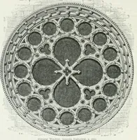 An illustration from An attempt to discriminate the styles of architecture in England : from the Conquest to the Reformation : with a sketch of the Grecian and Roman orders (1862)
