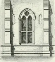 An illustration from An attempt to discriminate the styles of architecture in England : from the Conquest to the Reformation : with a sketch of the Grecian and Roman orders (1862)