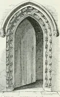 An illustration from An attempt to discriminate the styles of architecture in England : from the Conquest to the Reformation : with a sketch of the Grecian and Roman orders (1862)