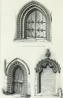 An illustration from An attempt to discriminate the styles of architecture in England : from the Conquest to the Reformation : with a sketch of the Grecian and Roman orders (1862)