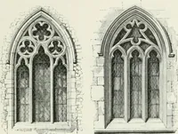 An illustration from An attempt to discriminate the styles of architecture in England : from the Conquest to the Reformation : with a sketch of the Grecian and Roman orders (1862)