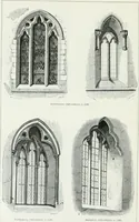 An illustration from An attempt to discriminate the styles of architecture in England : from the Conquest to the Reformation : with a sketch of the Grecian and Roman orders (1862)
