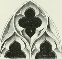 An illustration from An attempt to discriminate the styles of architecture in England : from the Conquest to the Reformation : with a sketch of the Grecian and Roman orders (1862)