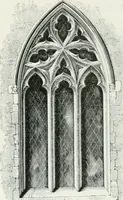 An illustration from An attempt to discriminate the styles of architecture in England : from the Conquest to the Reformation : with a sketch of the Grecian and Roman orders (1862)