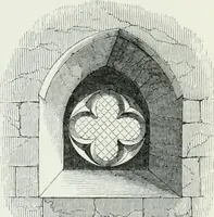 An illustration from An attempt to discriminate the styles of architecture in England : from the Conquest to the Reformation : with a sketch of the Grecian and Roman orders (1862)