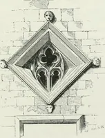 An illustration from An attempt to discriminate the styles of architecture in England : from the Conquest to the Reformation : with a sketch of the Grecian and Roman orders (1862)