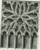 An illustration from An attempt to discriminate the styles of architecture in England : from the Conquest to the Reformation : with a sketch of the Grecian and Roman orders (1862)