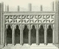 An illustration from An attempt to discriminate the styles of architecture in England : from the Conquest to the Reformation : with a sketch of the Grecian and Roman orders (1862)