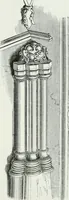 An illustration from An attempt to discriminate the styles of architecture in England : from the Conquest to the Reformation : with a sketch of the Grecian and Roman orders (1862)