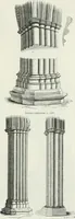 An illustration from An attempt to discriminate the styles of architecture in England : from the Conquest to the Reformation : with a sketch of the Grecian and Roman orders (1862)