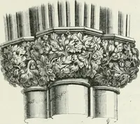 An illustration from An attempt to discriminate the styles of architecture in England : from the Conquest to the Reformation : with a sketch of the Grecian and Roman orders (1862)