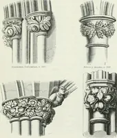 An illustration from An attempt to discriminate the styles of architecture in England : from the Conquest to the Reformation : with a sketch of the Grecian and Roman orders (1862)