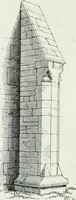 An illustration from An attempt to discriminate the styles of architecture in England : from the Conquest to the Reformation : with a sketch of the Grecian and Roman orders (1862)