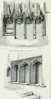 An illustration from An attempt to discriminate the styles of architecture in England : from the Conquest to the Reformation : with a sketch of the Grecian and Roman orders (1862)