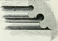 An illustration from An attempt to discriminate the styles of architecture in England : from the Conquest to the Reformation : with a sketch of the Grecian and Roman orders (1862)