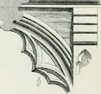 An illustration from An attempt to discriminate the styles of architecture in England : from the Conquest to the Reformation : with a sketch of the Grecian and Roman orders (1862)