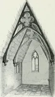 An illustration from An attempt to discriminate the styles of architecture in England : from the Conquest to the Reformation : with a sketch of the Grecian and Roman orders (1862)