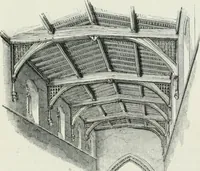 An illustration from An attempt to discriminate the styles of architecture in England : from the Conquest to the Reformation : with a sketch of the Grecian and Roman orders (1862)