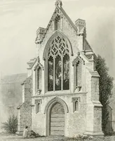 An illustration from An attempt to discriminate the styles of architecture in England : from the Conquest to the Reformation : with a sketch of the Grecian and Roman orders (1862)