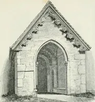 An illustration from An attempt to discriminate the styles of architecture in England : from the Conquest to the Reformation : with a sketch of the Grecian and Roman orders (1862)