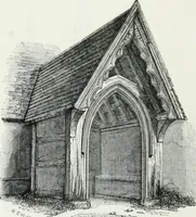 An illustration from An attempt to discriminate the styles of architecture in England : from the Conquest to the Reformation : with a sketch of the Grecian and Roman orders (1862)