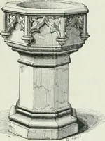 An illustration from An attempt to discriminate the styles of architecture in England : from the Conquest to the Reformation : with a sketch of the Grecian and Roman orders (1862)