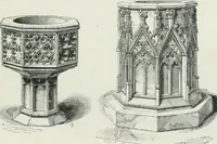 An illustration from An attempt to discriminate the styles of architecture in England : from the Conquest to the Reformation : with a sketch of the Grecian and Roman orders (1862)
