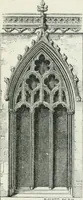An illustration from An attempt to discriminate the styles of architecture in England : from the Conquest to the Reformation : with a sketch of the Grecian and Roman orders (1862)