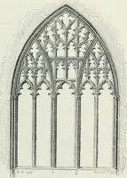 An illustration from An attempt to discriminate the styles of architecture in England : from the Conquest to the Reformation : with a sketch of the Grecian and Roman orders (1862)