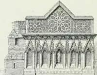 An illustration from An attempt to discriminate the styles of architecture in England : from the Conquest to the Reformation : with a sketch of the Grecian and Roman orders (1862)